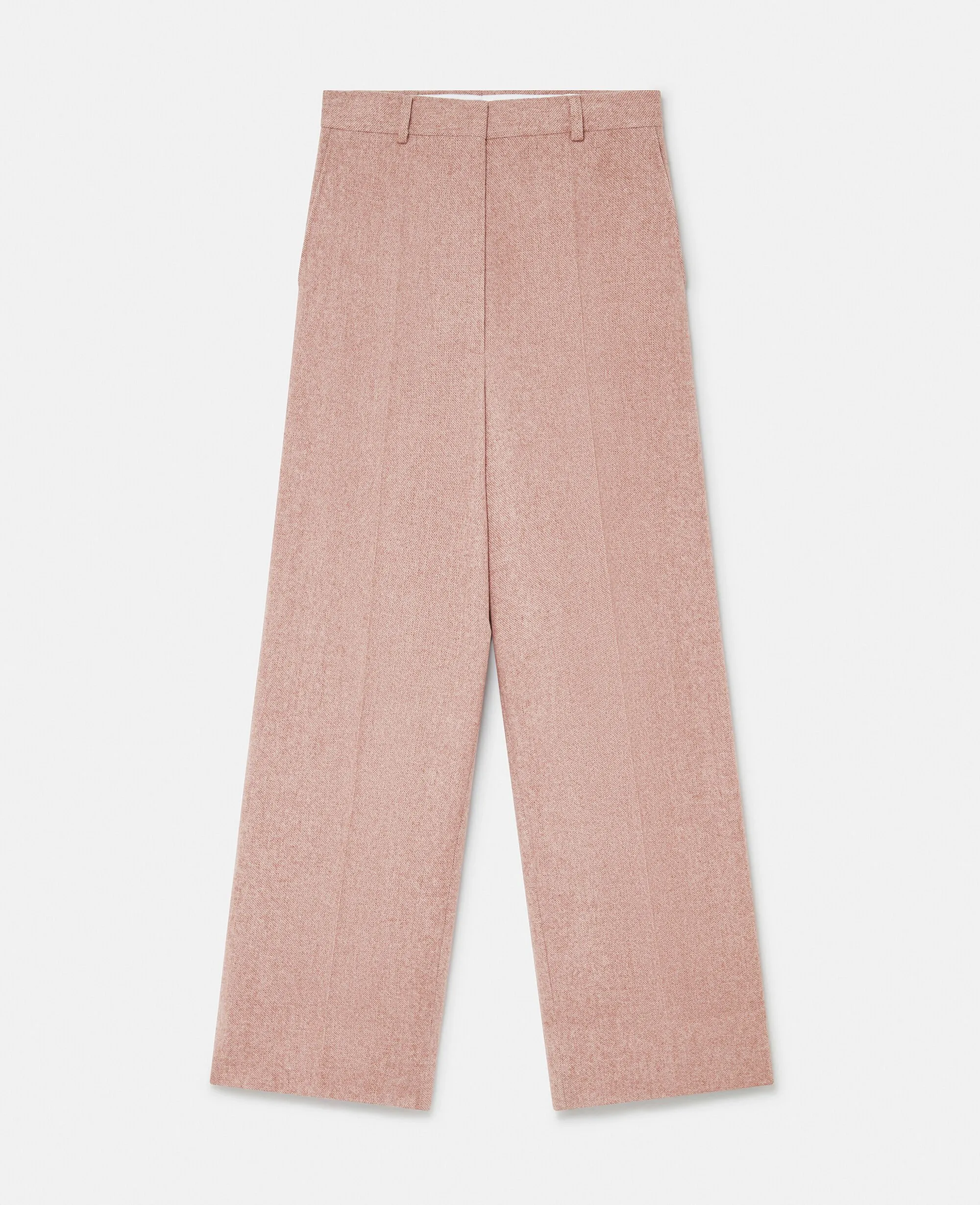 Low-Rise Straight-Leg Trousers