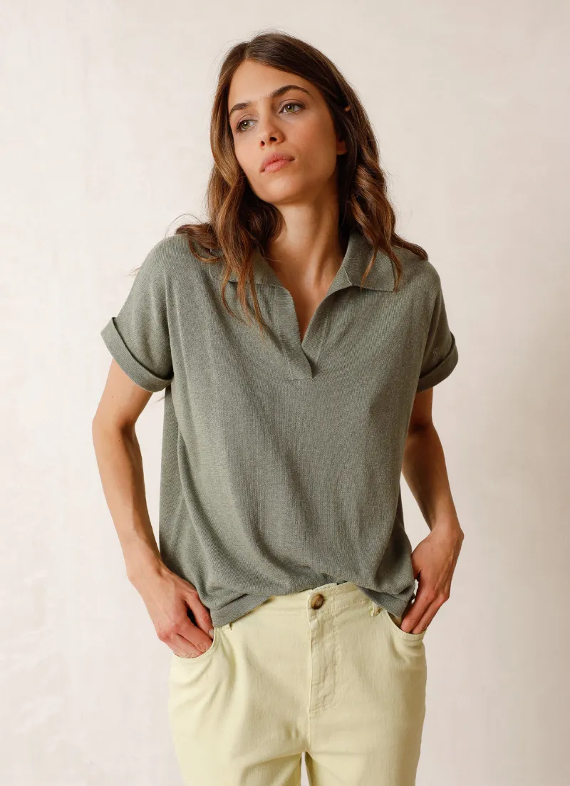 Martinique Rustic-Knit Polo