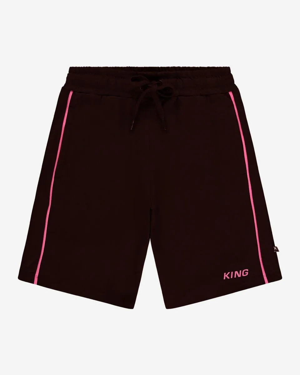 MEN KING APPAREL STEPNEY SHORTS BLACK