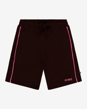 MEN KING APPAREL STEPNEY SHORTS BLACK