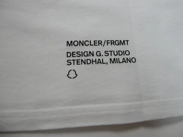 MONCLER  |Size S-XL ◆MONCLER GENIUS FRAGMENT Short-sleeved T-shirt Men