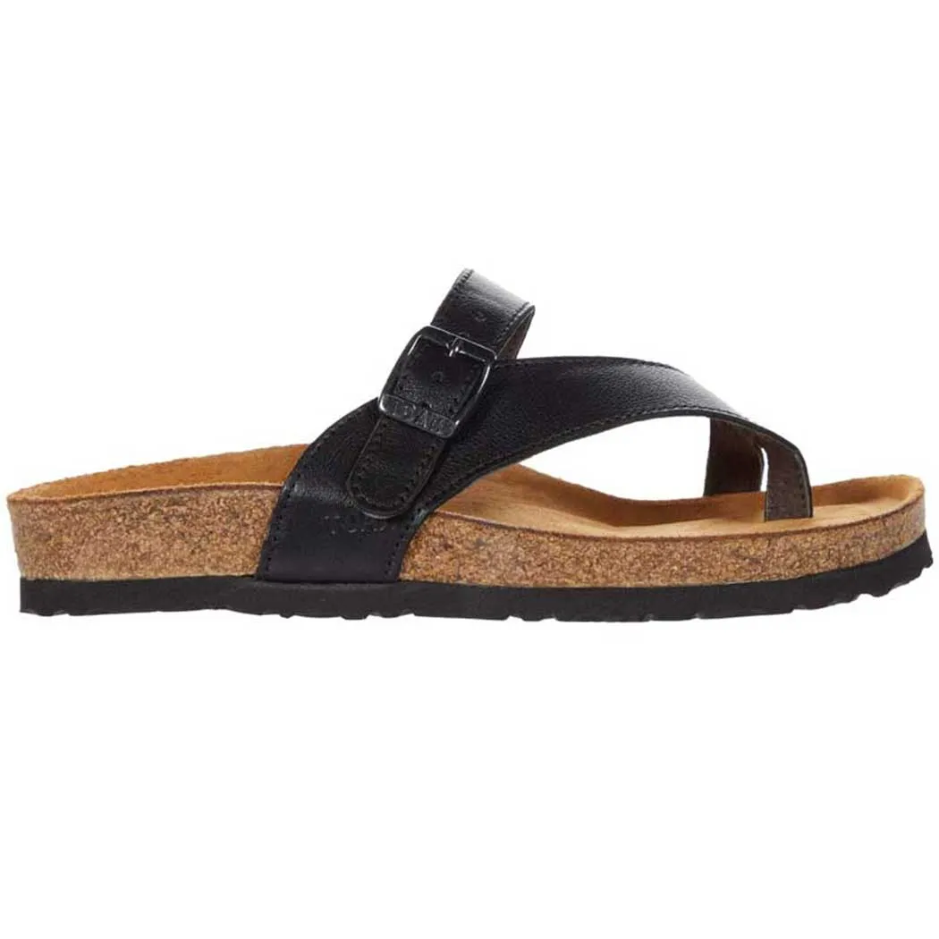 Naot Tahoe  Sandal Soft Black Leather (Women's)