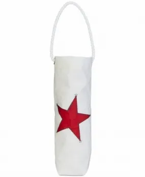 Nautica Men's Star Handcrafted Rope Handle Wine Bag Accessory White Size Regular