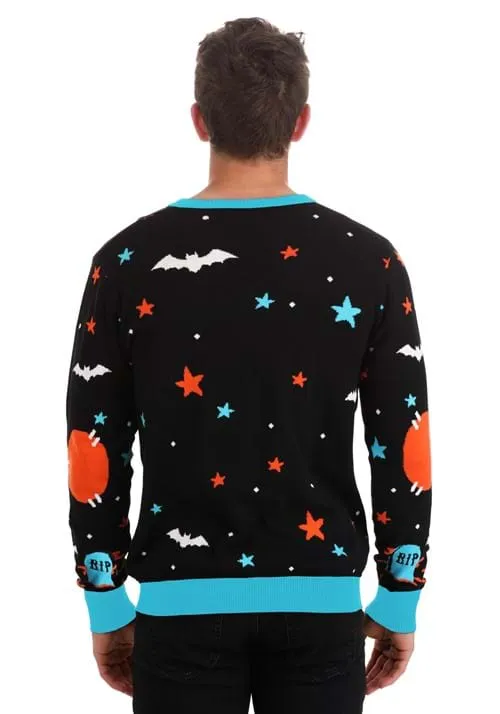 Neon Halloween Adult Sweater