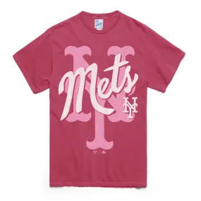 NEW YORK METS DOPAMINE TRADITION VINTAGE '47 TUBULAR BOYFRIEND TEE WOMENS