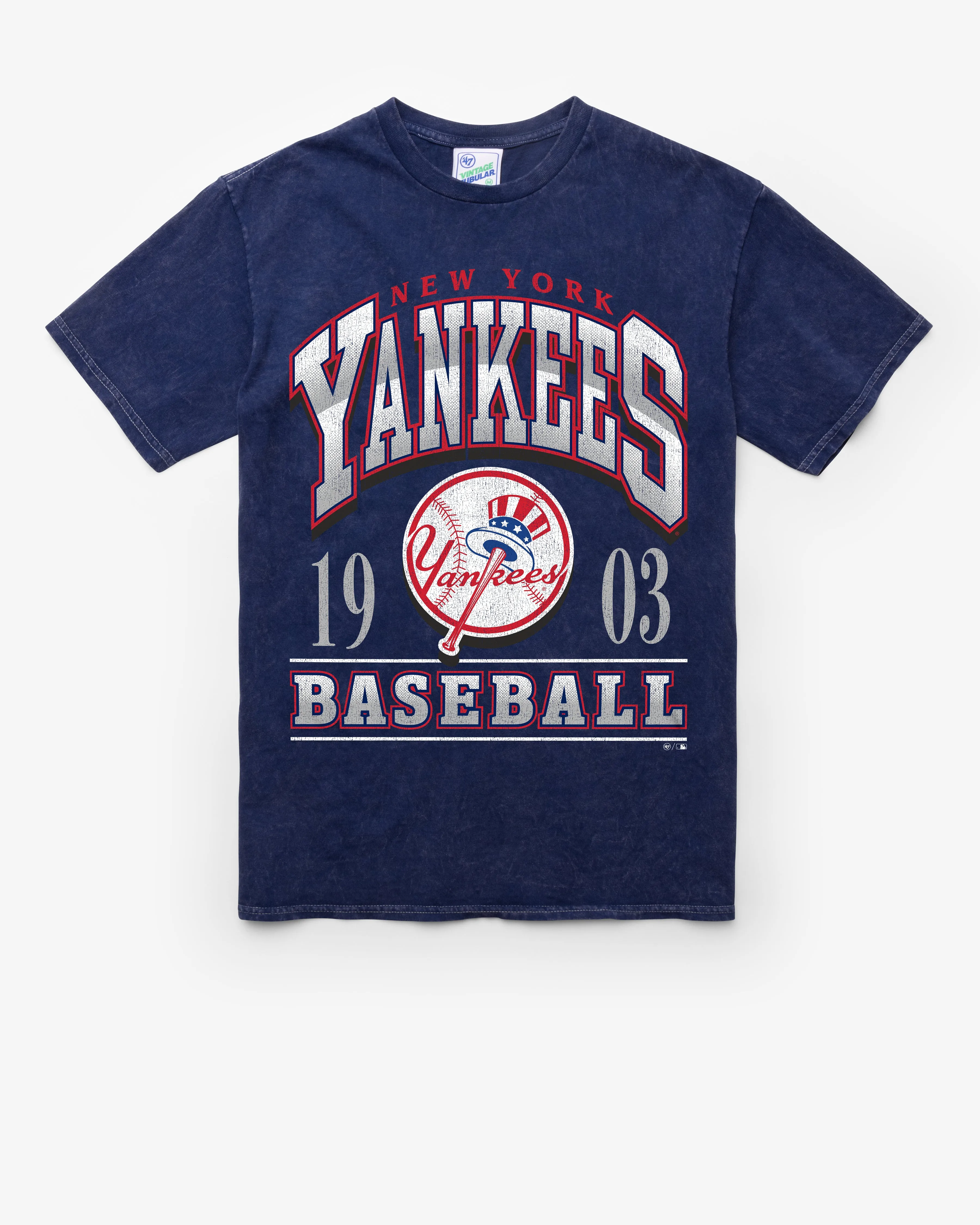 NEW YORK YANKEES LOCKER '47 VINTAGE TUBULAR TEE