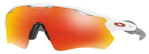 Oakley Radar EV Path Glasses White - PRIZM Ruby