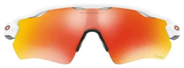 Oakley Radar EV Path Glasses White - PRIZM Ruby