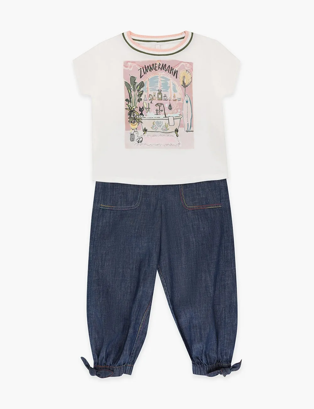 Ottie Printed Kids Tee