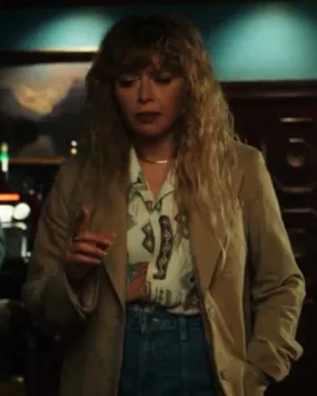 Poker Face 2023 Natasha Lyonne Brown Coat