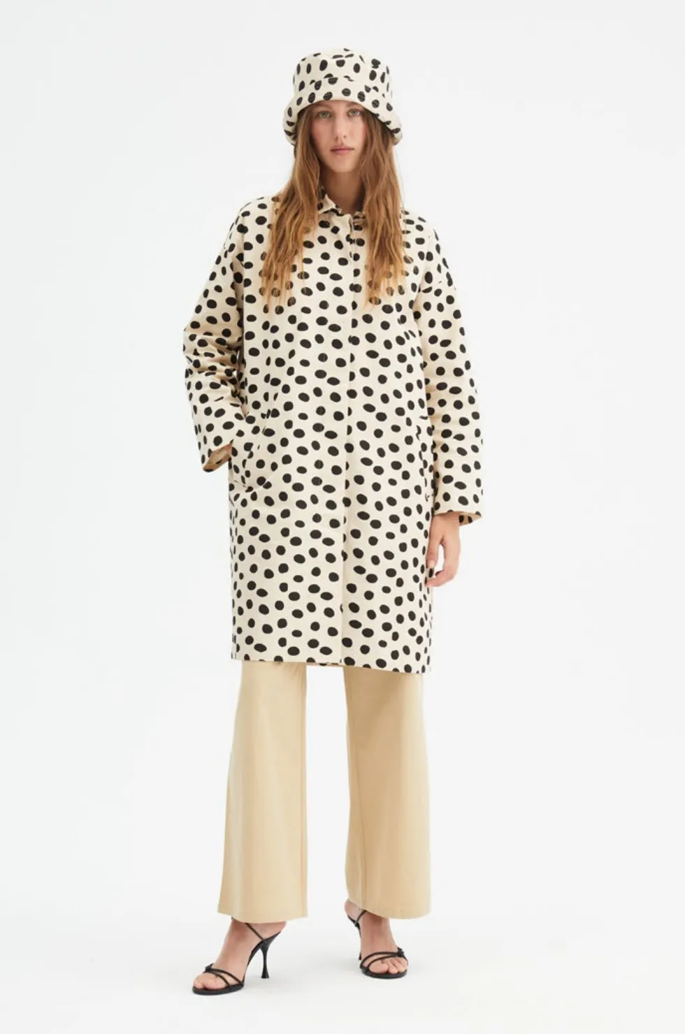 Polka Dot Trench