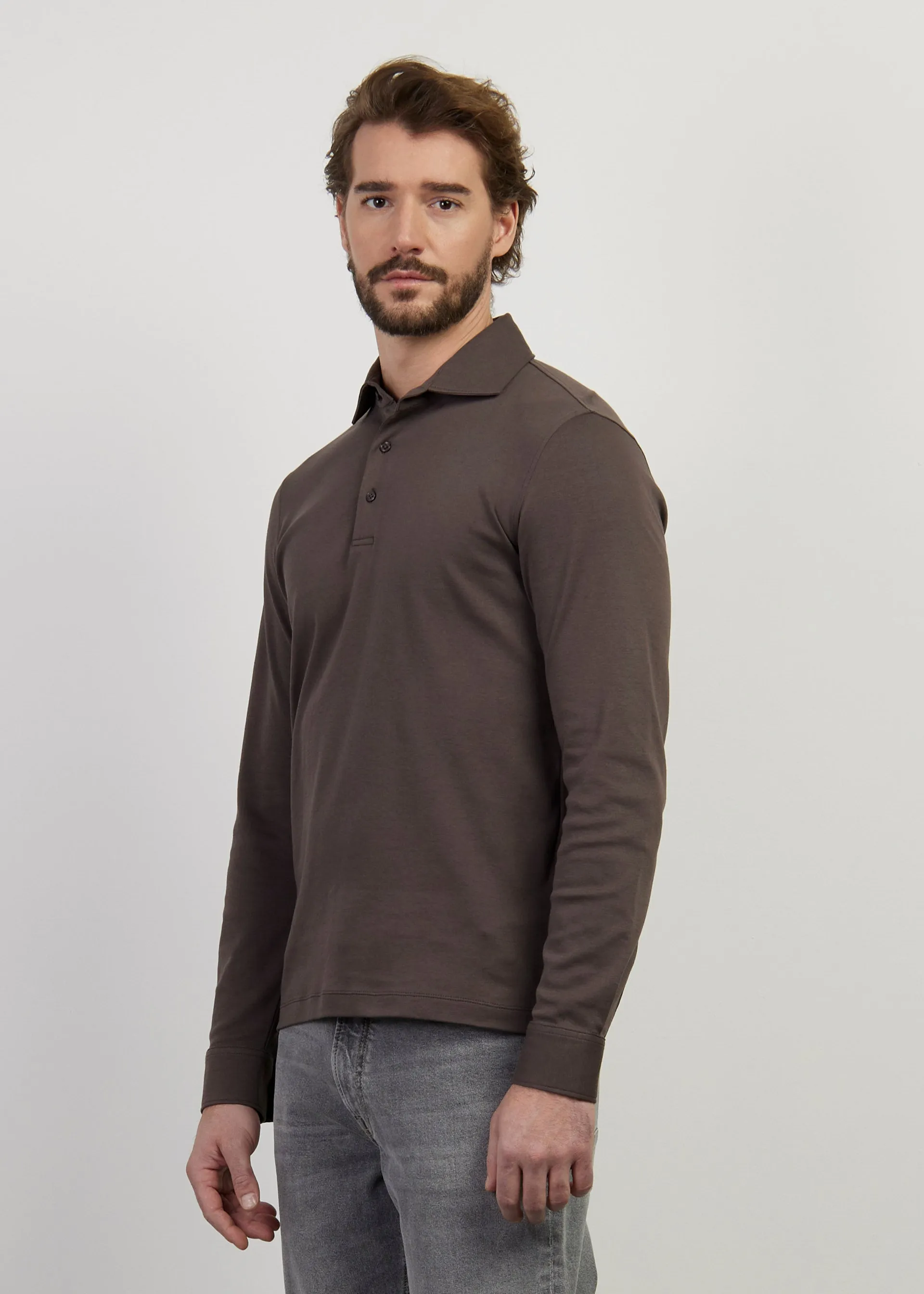 Polo cotone interlock