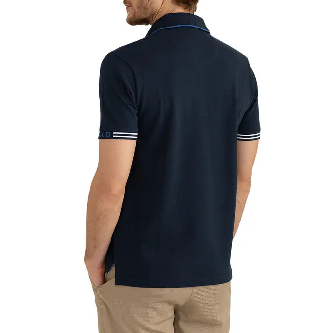 POLO PIQUET COTONE Man Blue 