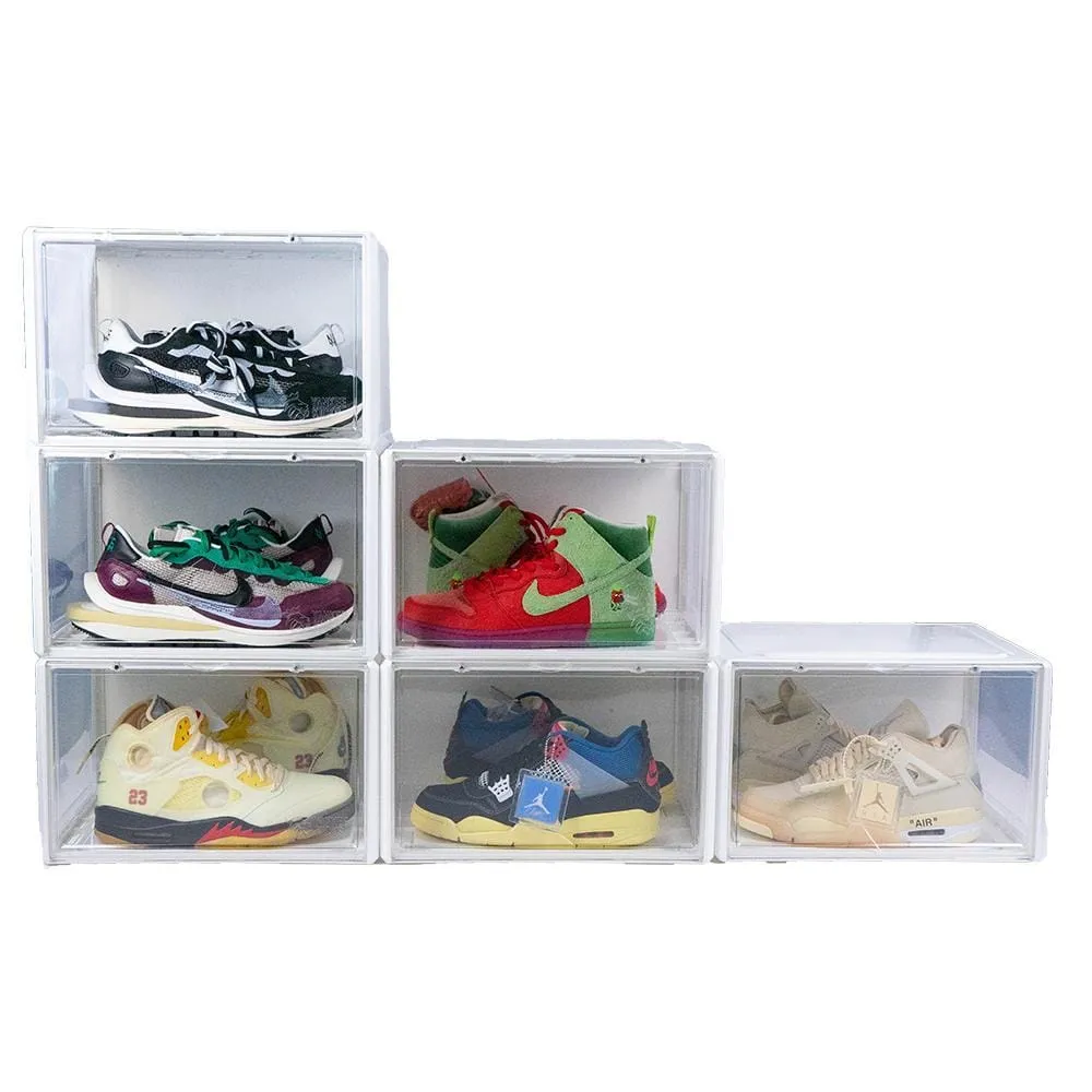 Premium Sneaker Storage Containers Drop Side