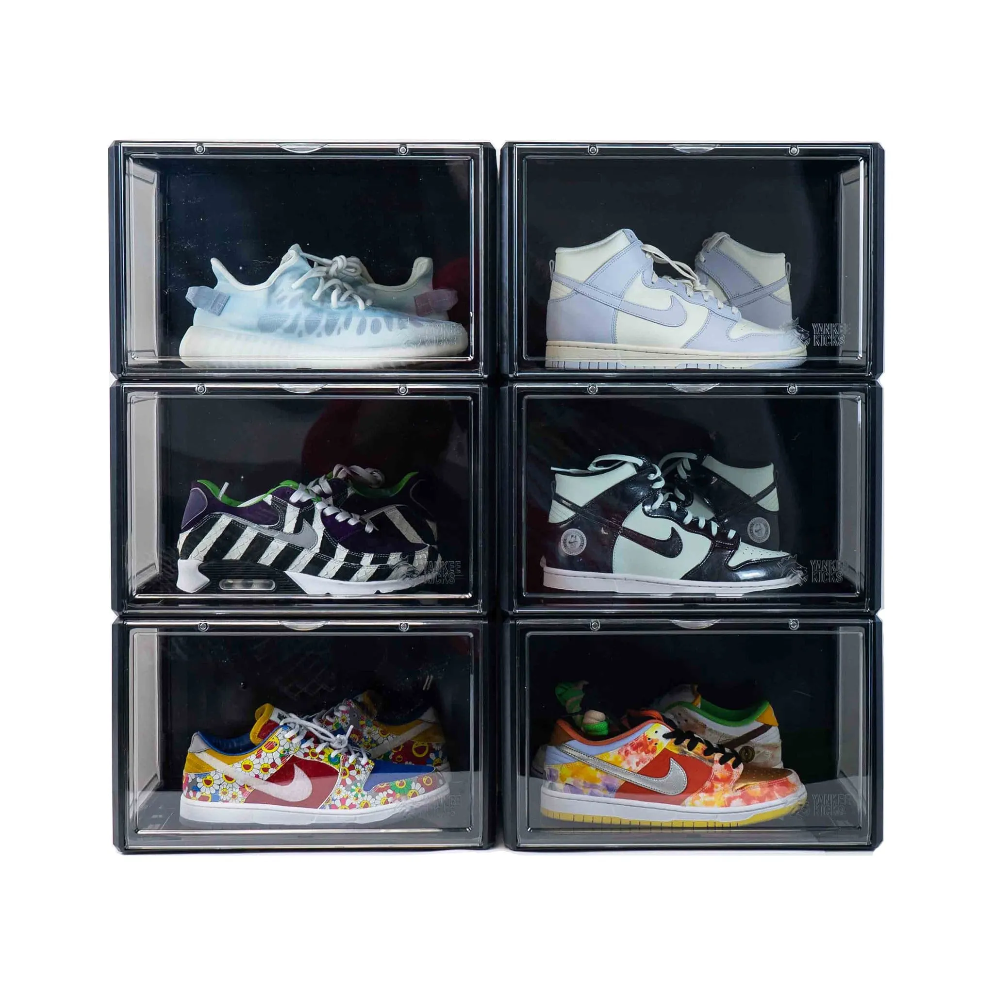 Premium Sneaker Storage Containers Drop Side