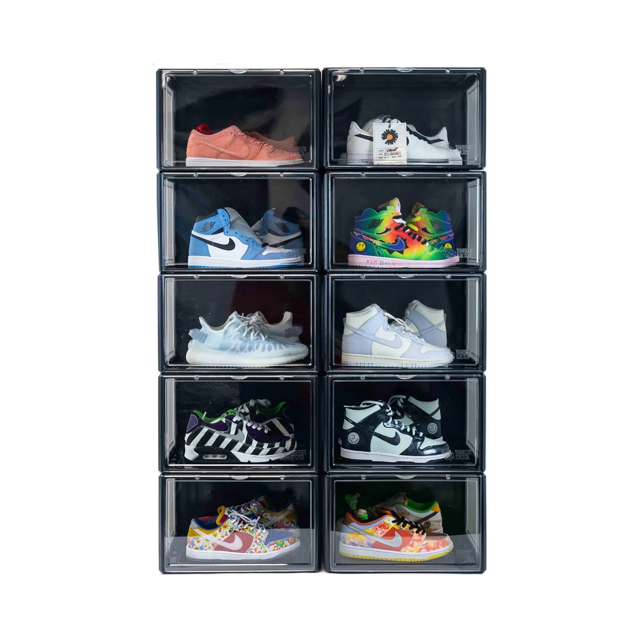 Premium Sneaker Storage Containers Drop Side