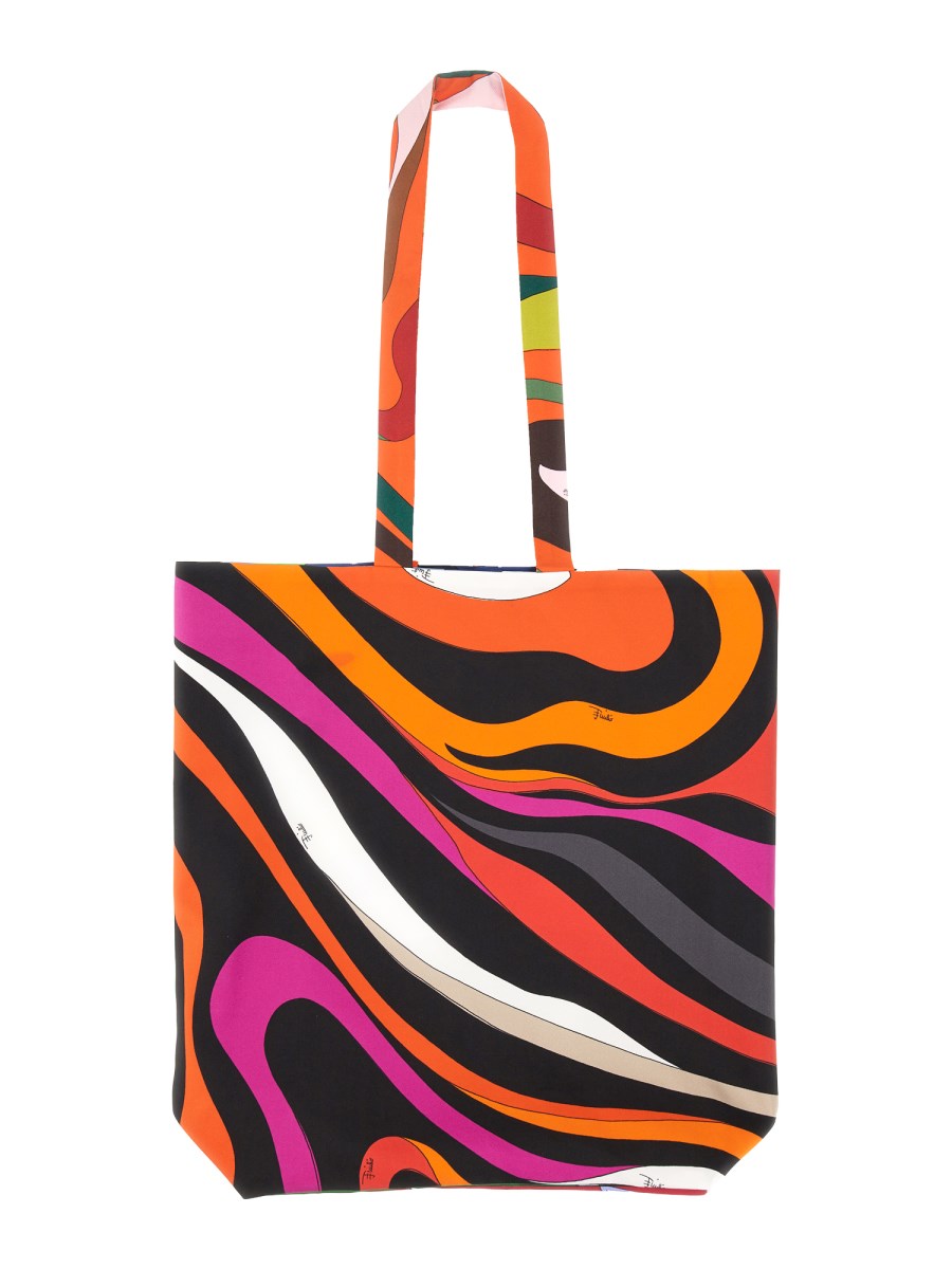 PUCCI    SILK BAG WITH PRINT