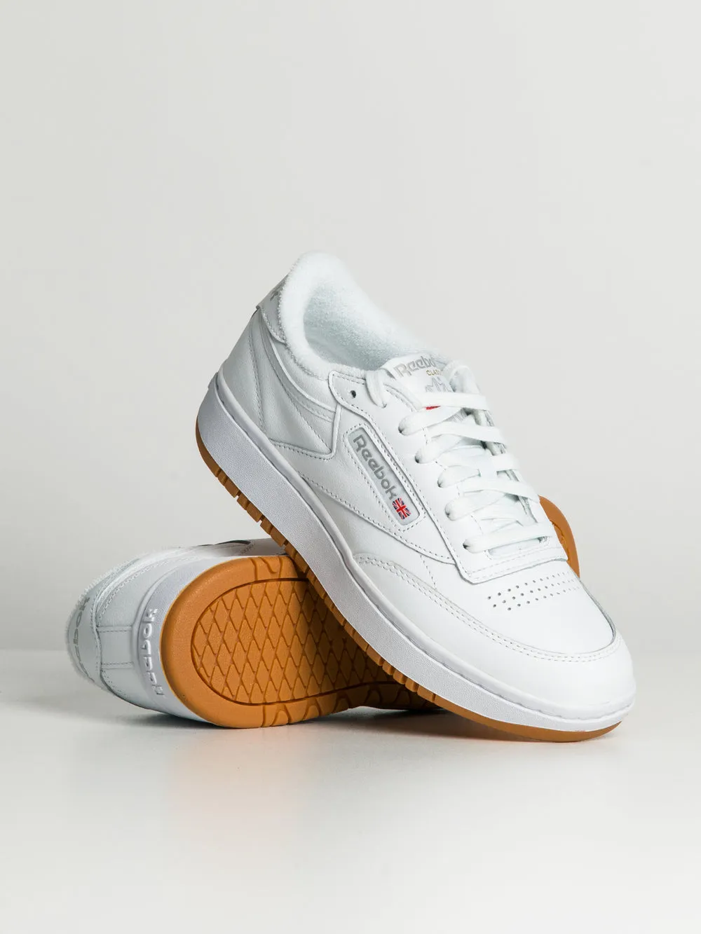 REEBOK WOMENS REEBOK CLUB C DOUBLE SNEAKER