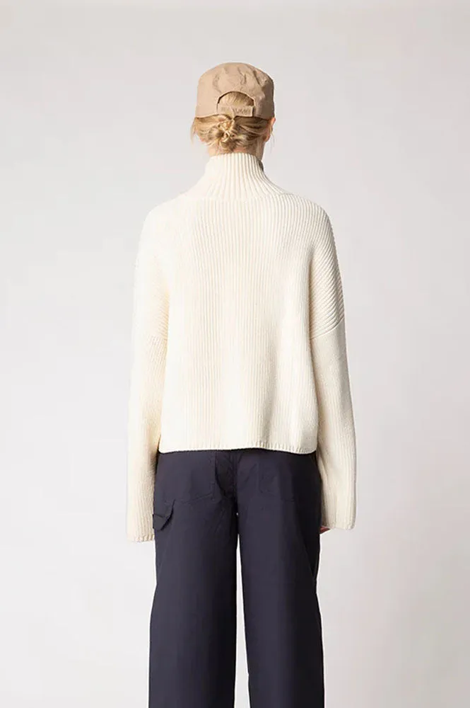 Resume Tiana Broken White Knit Pullover