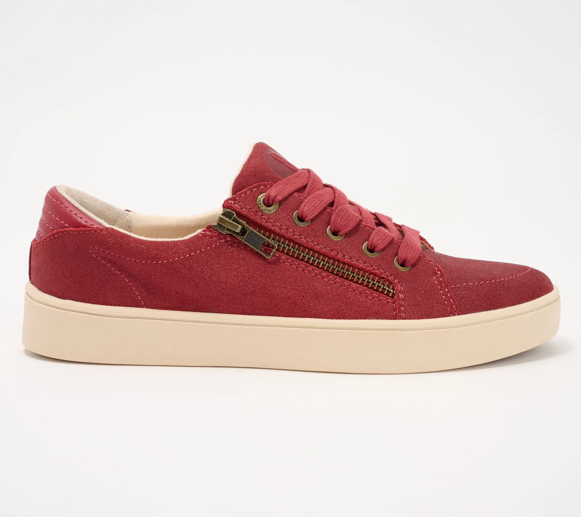 Revitalign Orthotic Suede Casual Sneaker - Wrigley