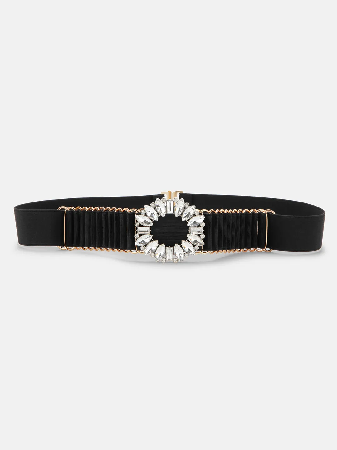 Round Studded Buckle Belt