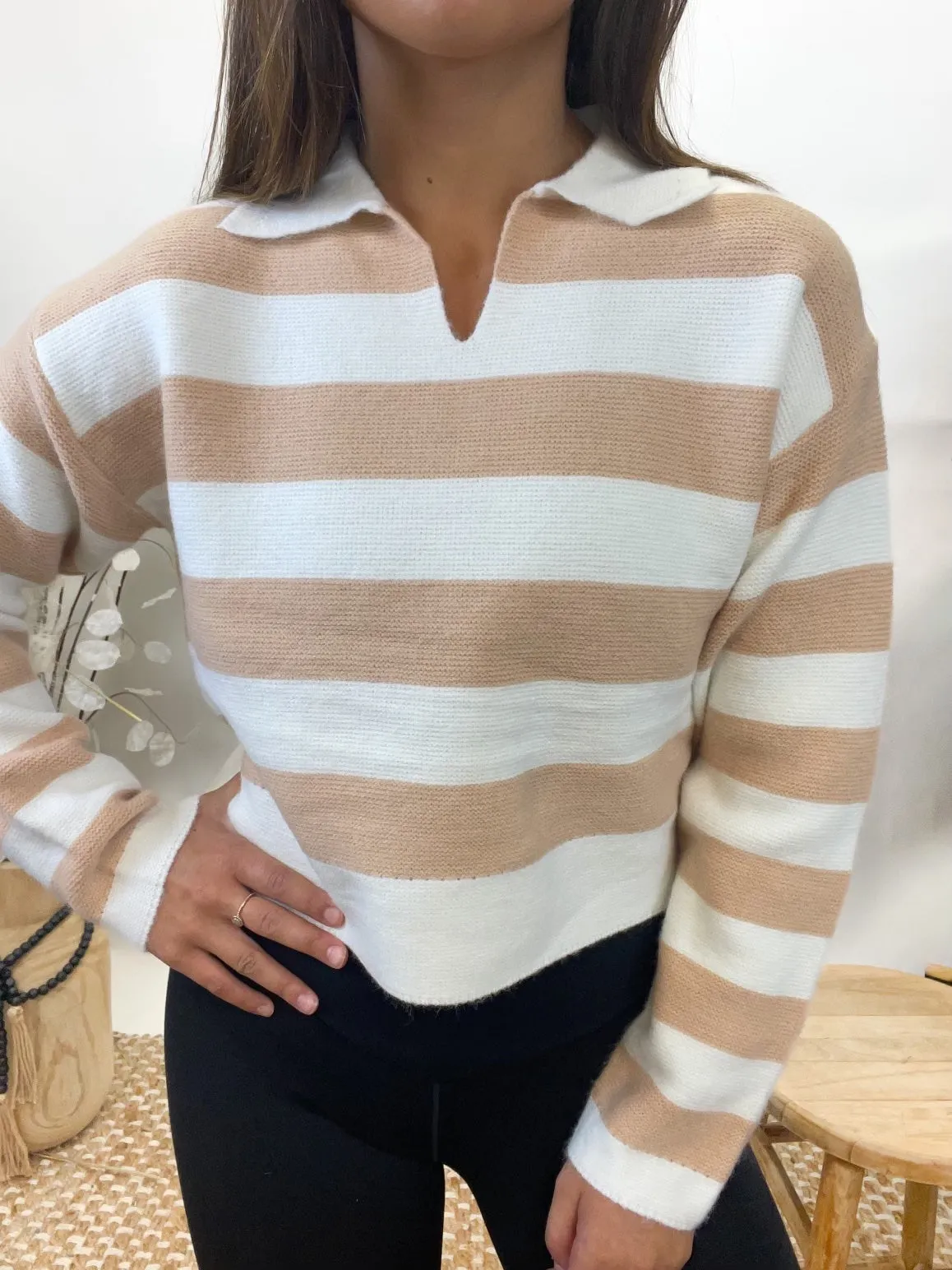 Sadie & Sage Lorelei Striped Sweater