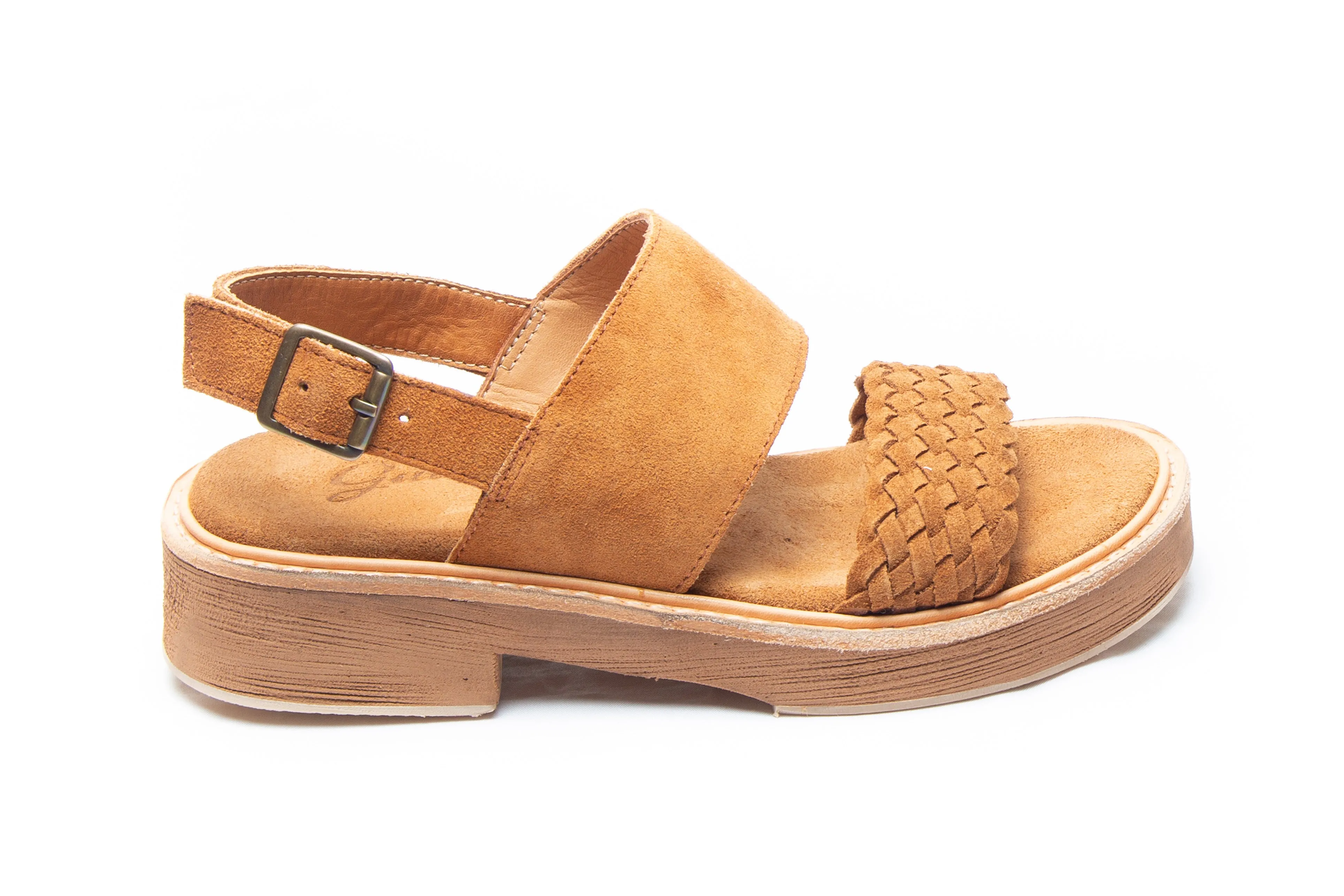 Sandal 137 Tan Suede