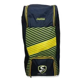 SG Jaffa Wheelie Duffle Cricket Kit Bag (Blue/Yellow)