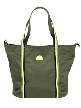 SHOPPING BAG VERDE MILITARE