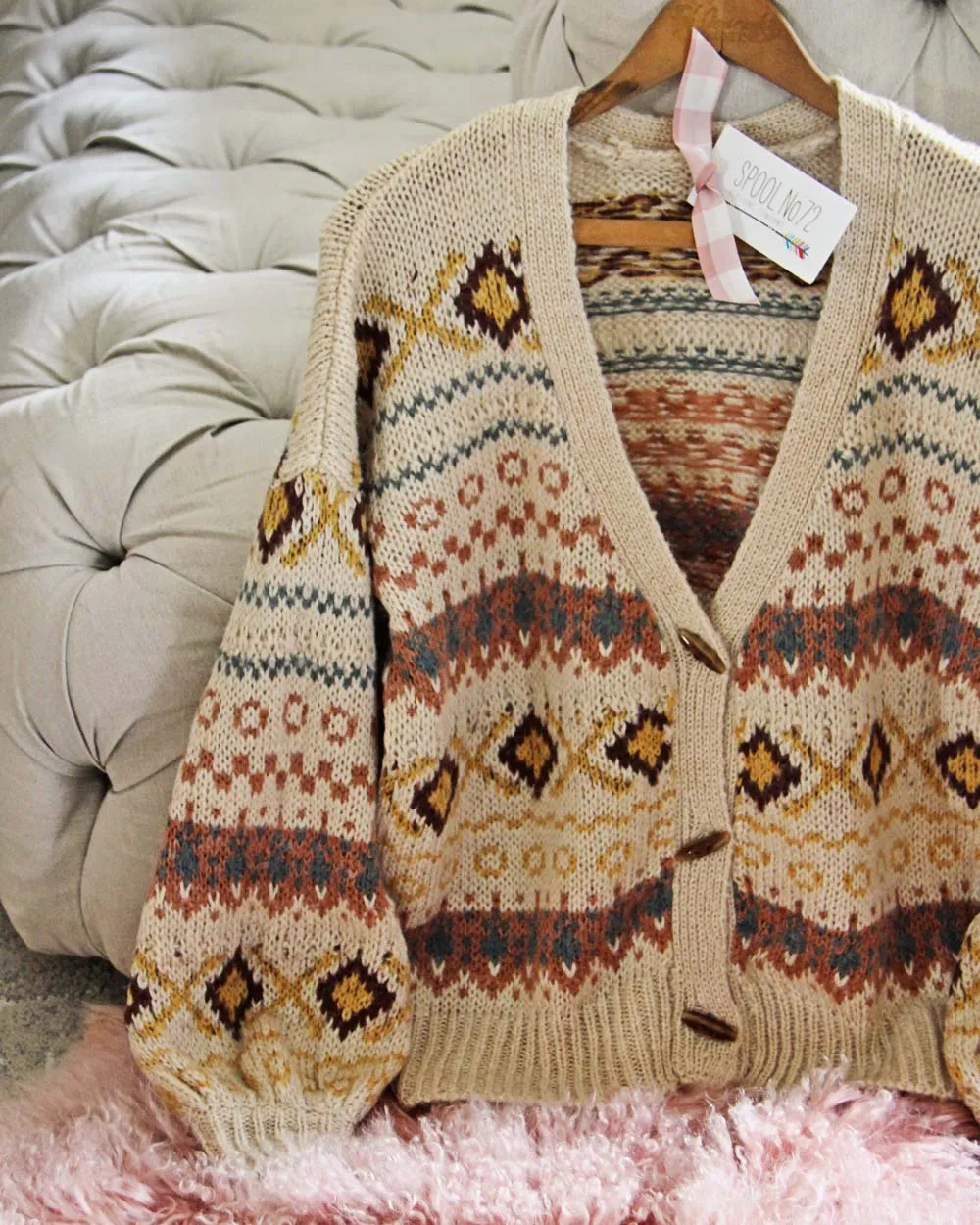 Snowy Cabin Sweater