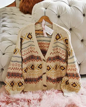 Snowy Cabin Sweater