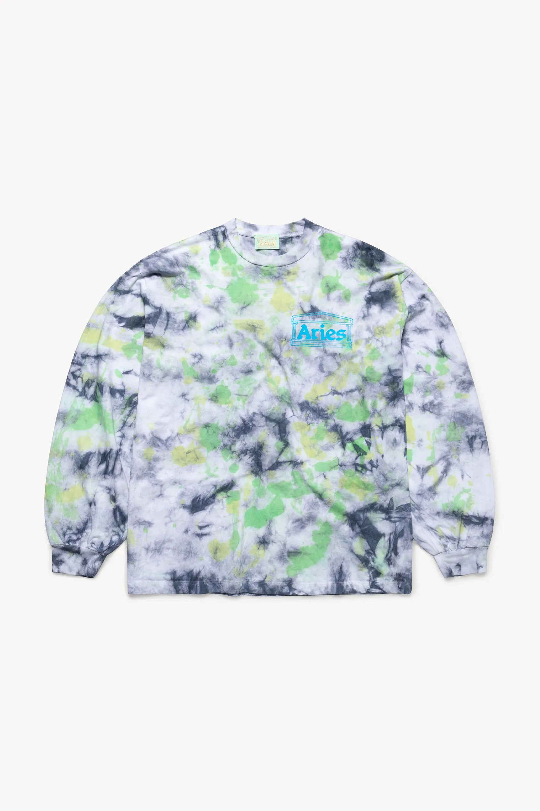 Splatter Tie Dye LS Temple Tee