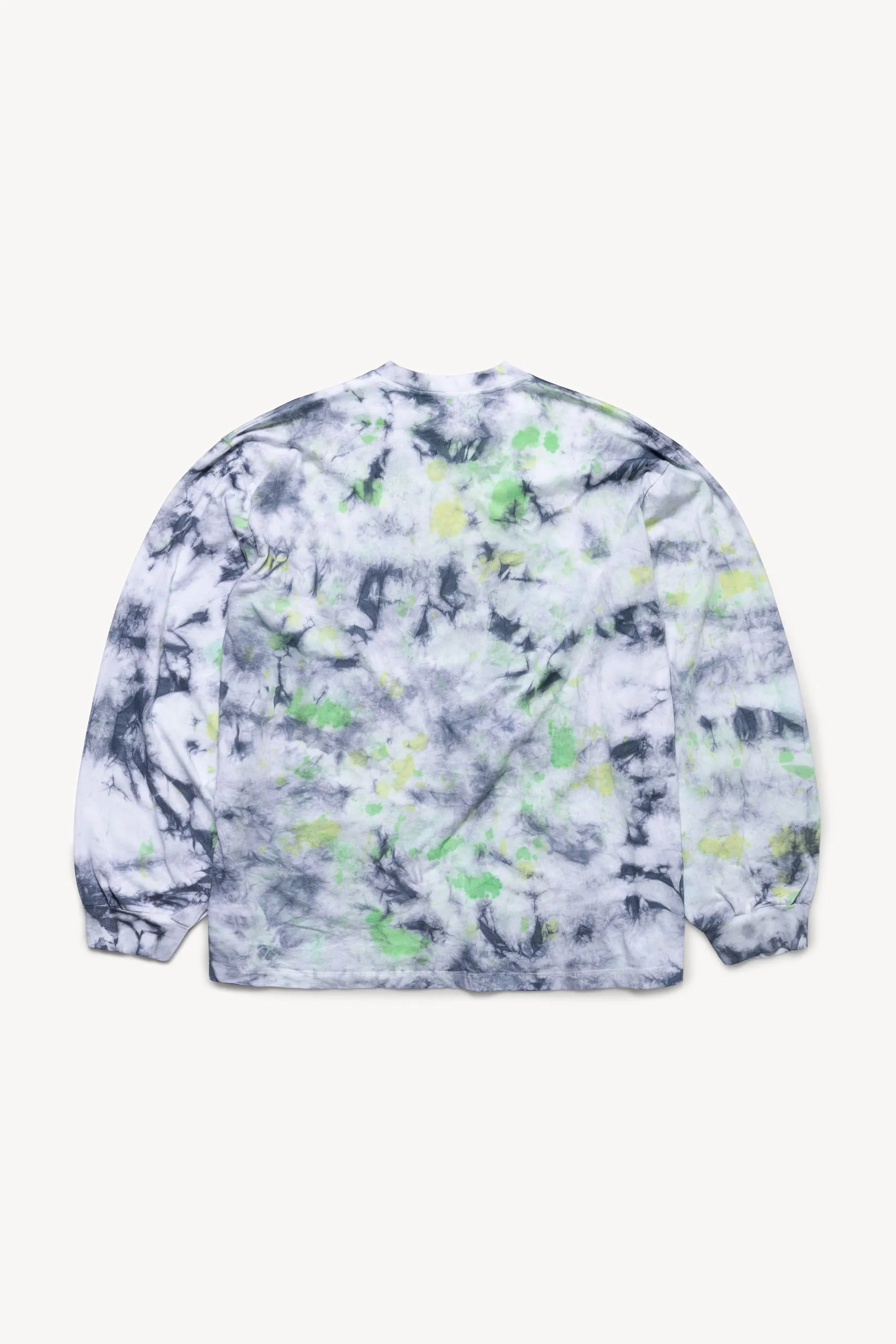 Splatter Tie Dye LS Temple Tee