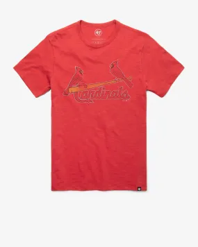 ST. LOUIS CARDINALS GRIT WORDMARK '47 SCRUM TEE