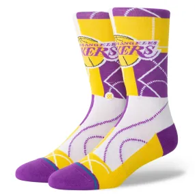 Stance LA Lakers Purple Socks