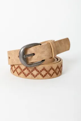 Stitched Detail Belt