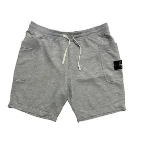 Stone Island Grey Sweatpants Shorts