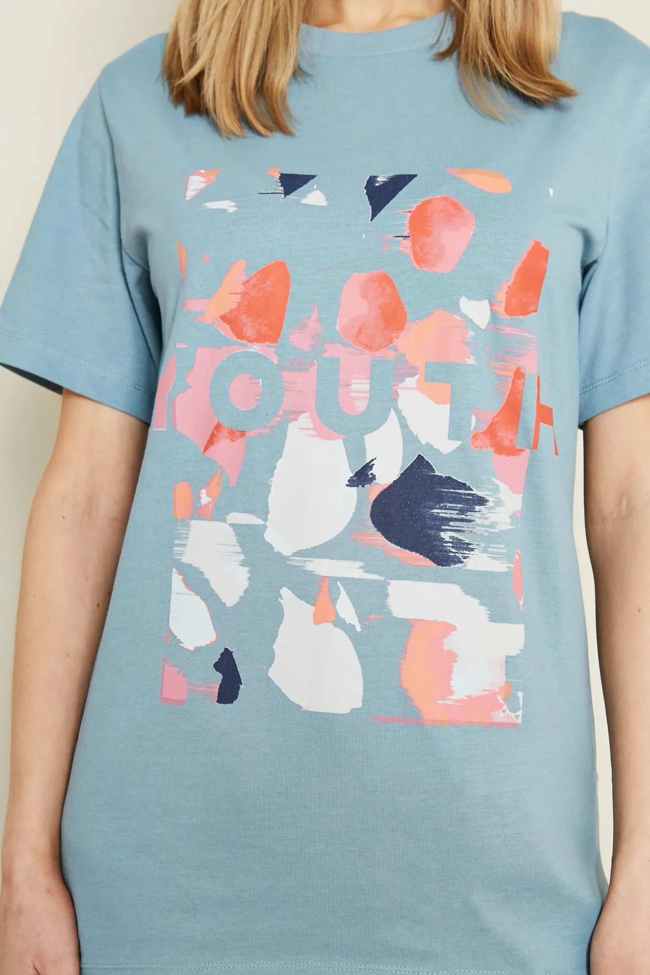 TERRAZZO TEE - BLUE