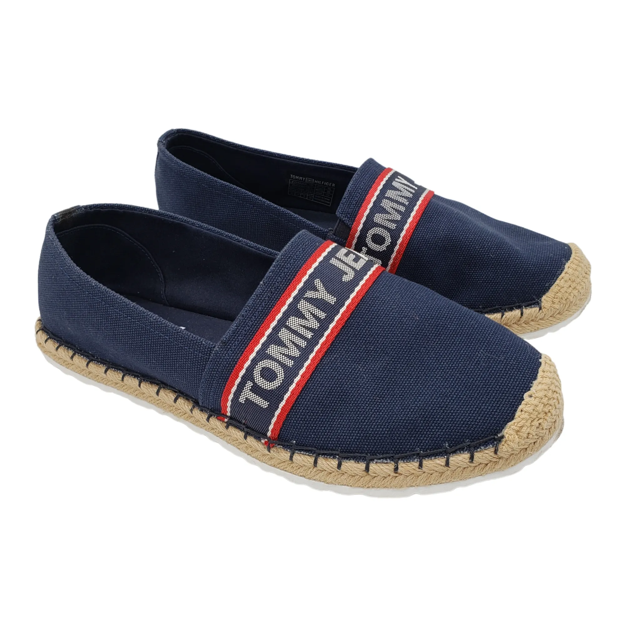 Tommy Jeans Navy Logo Espadrilles