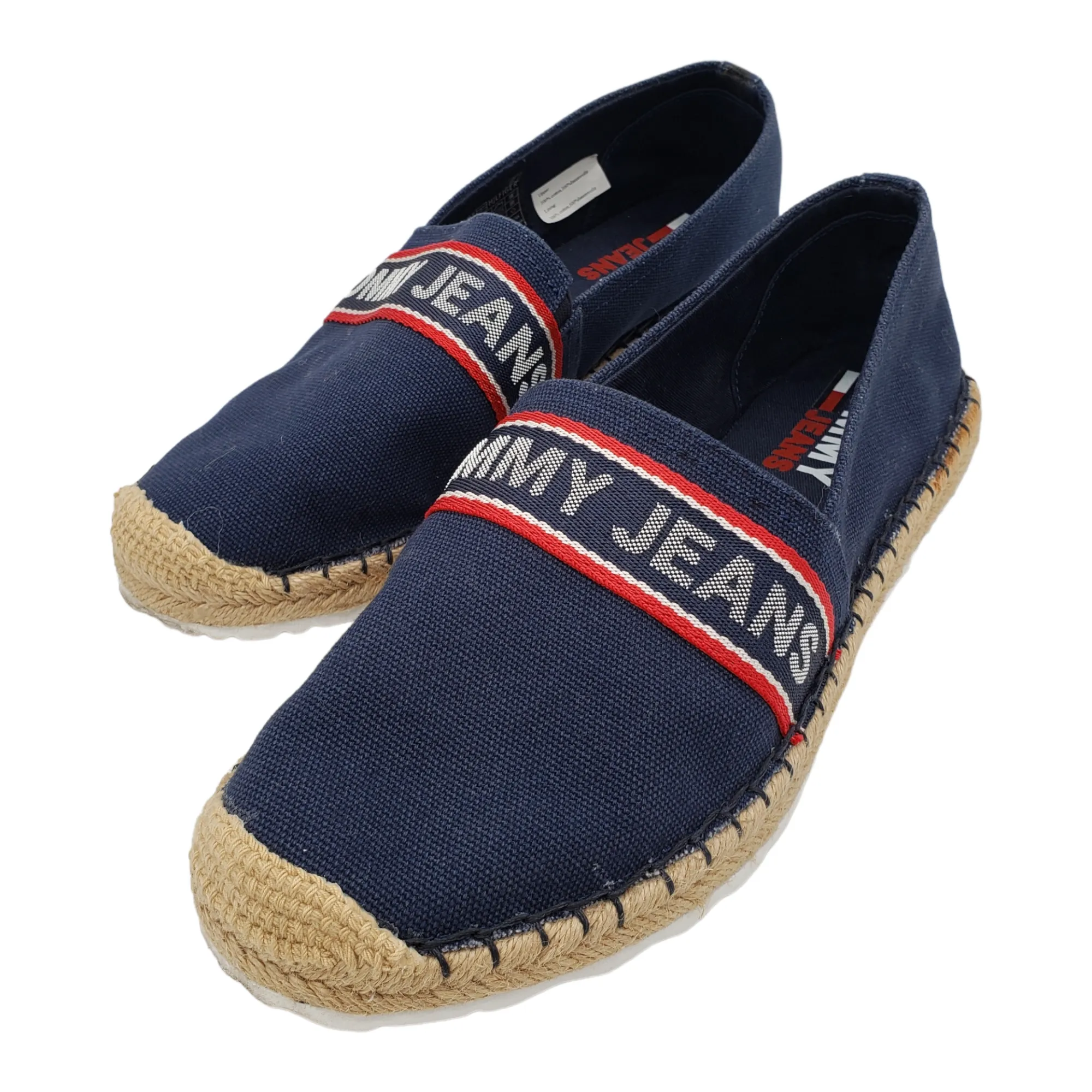 Tommy Jeans Navy Logo Espadrilles