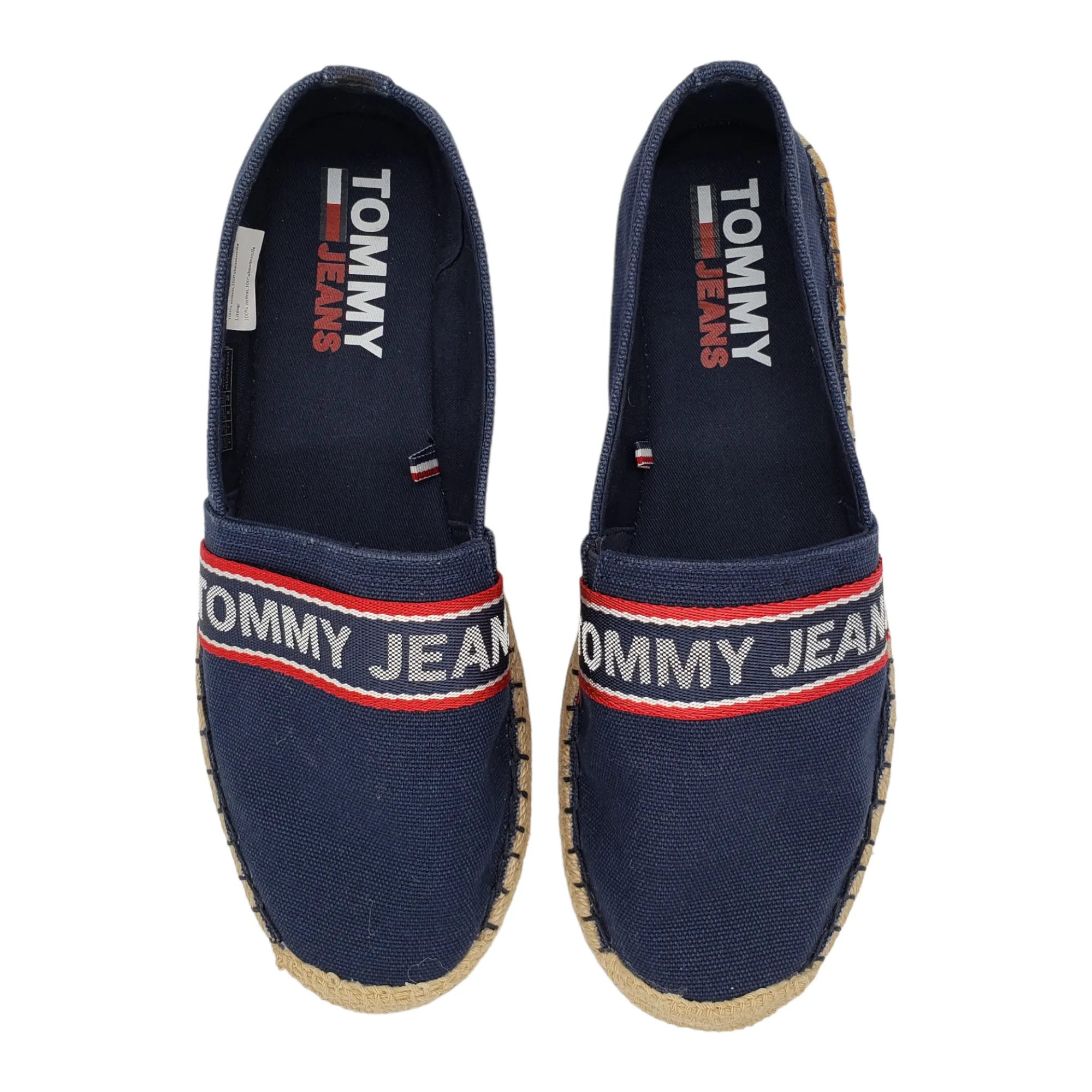 Tommy Jeans Navy Logo Espadrilles