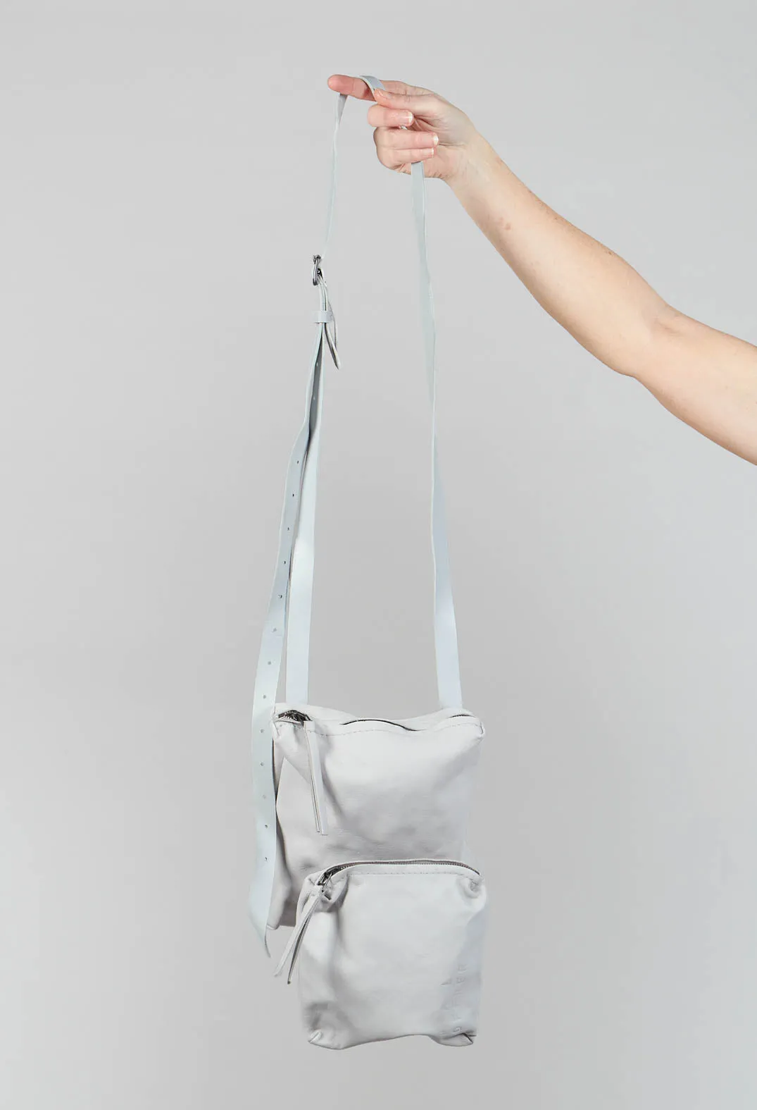 Twin Pocket Bag in Cement