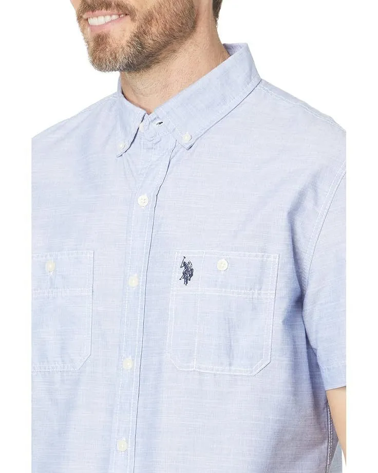 US POLO ASSN.  |Street Style Cotton Short Sleeves Logo Shirts