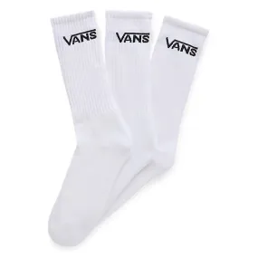 Vans classic white crew socks - unisex 3 pack.