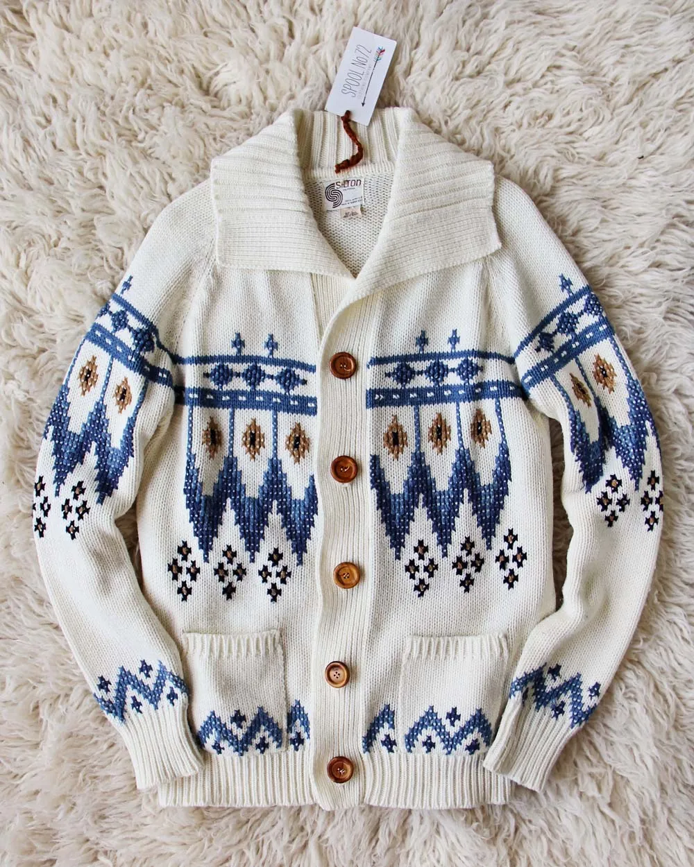 Vintage 70's Native Sweater