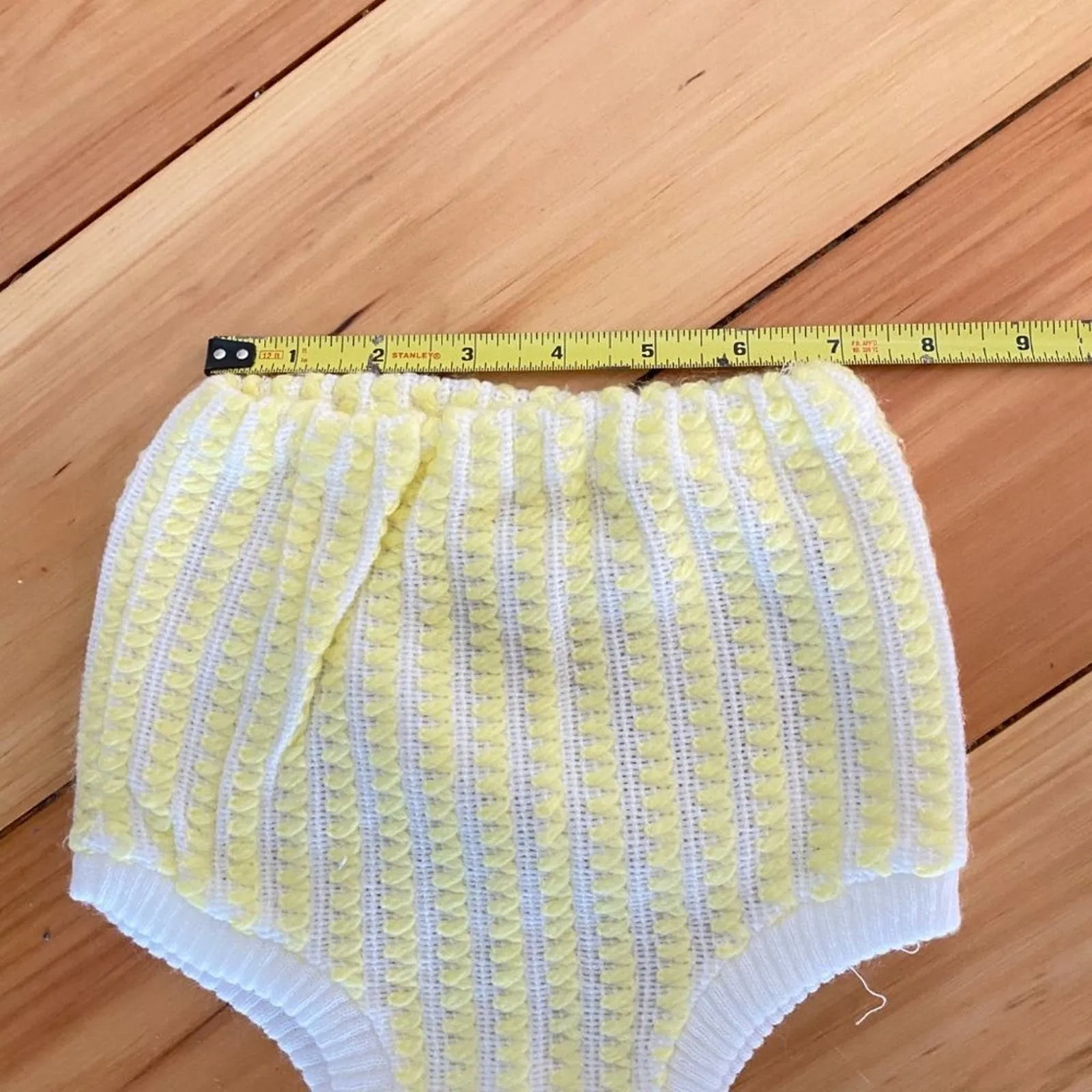 Vintage Novelty Knit Yellow Sweater Set 18 Months