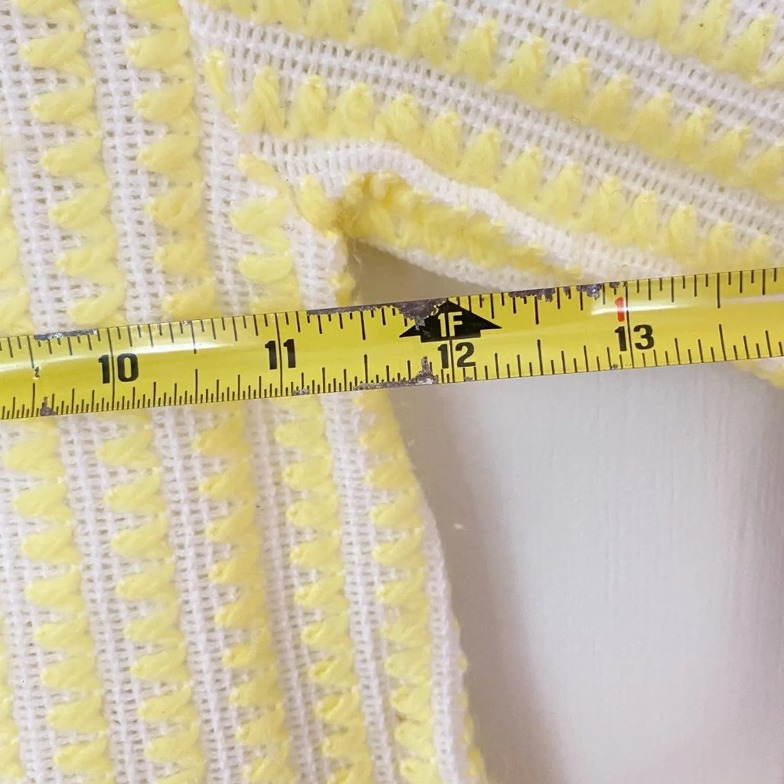 Vintage Novelty Knit Yellow Sweater Set 18 Months