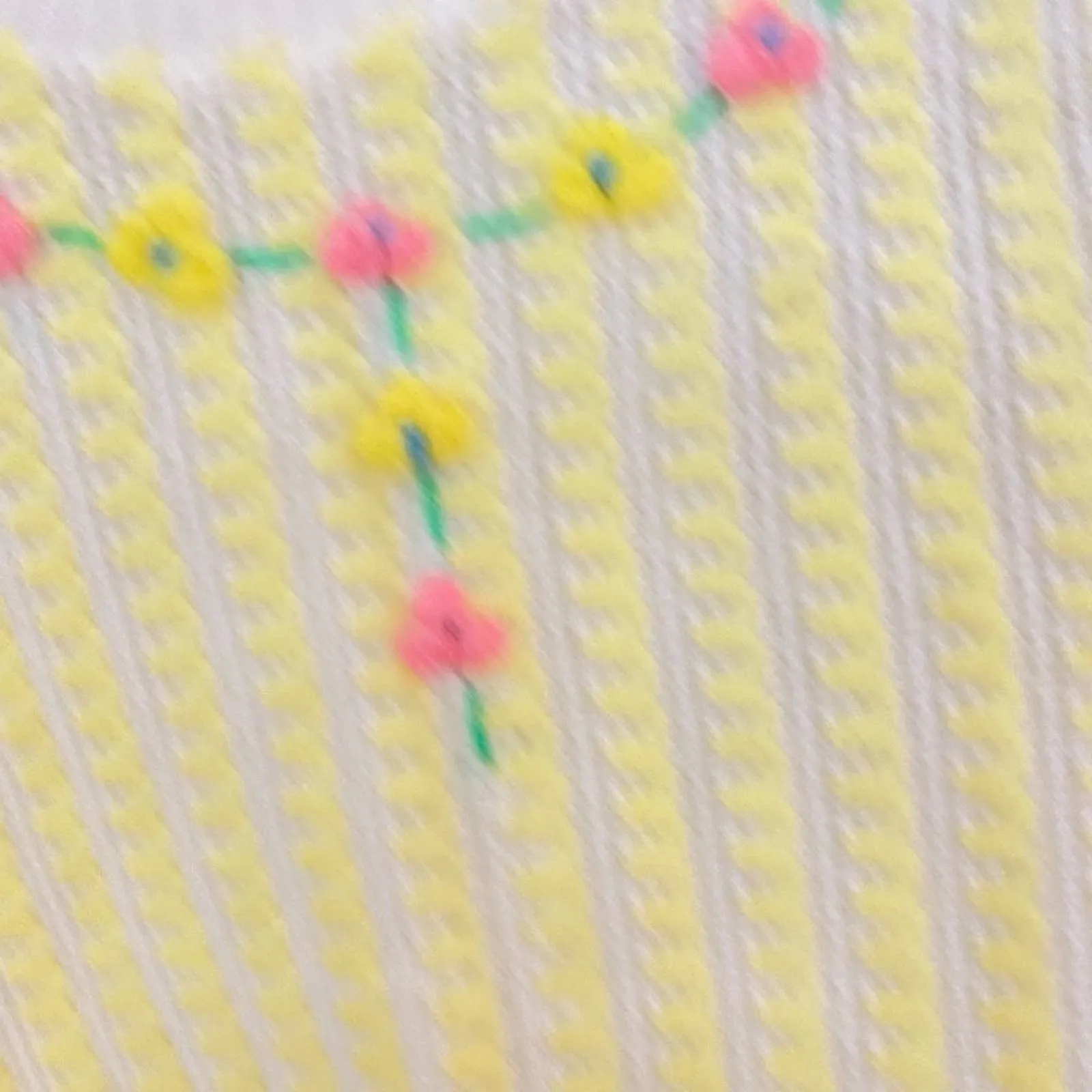 Vintage Novelty Knit Yellow Sweater Set 18 Months