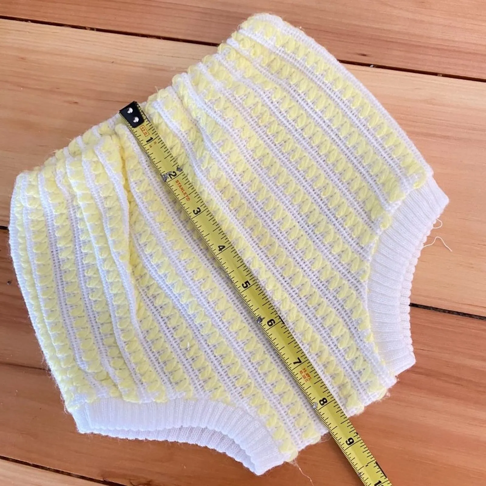 Vintage Novelty Knit Yellow Sweater Set 18 Months