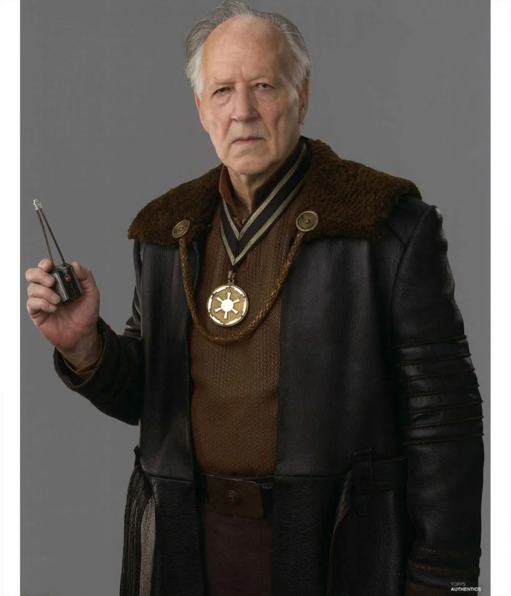 Werner Herzog The Mandalorian Leather Coat